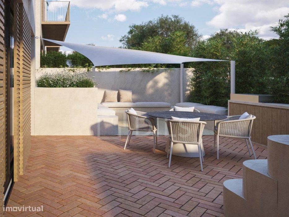 Apartamento T2 com varanda e terraço em novo empreendimento, em Olhão