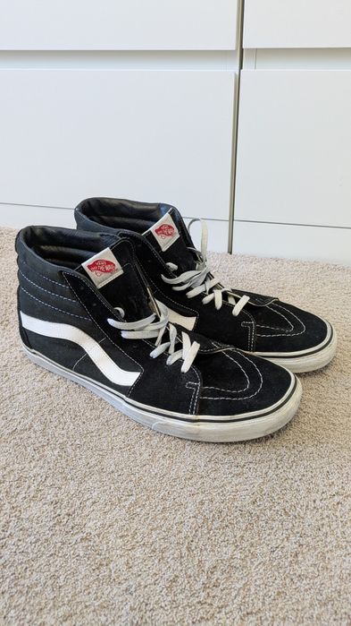 Sneakersy Vans Black rozmiar 48/32.