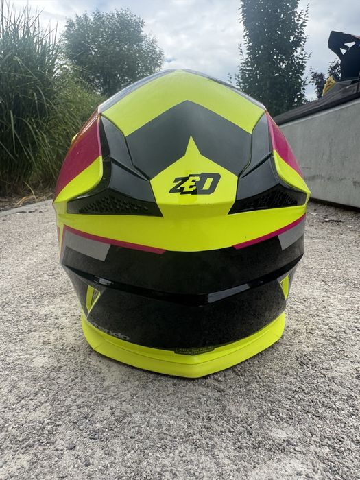 Kask FULLFACE / CROSS / Hulajnoga ZED z homologacją–różne kolory