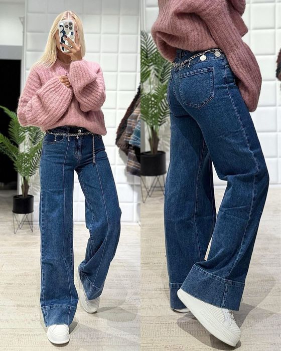 Spidnie dzinsowe by o la la