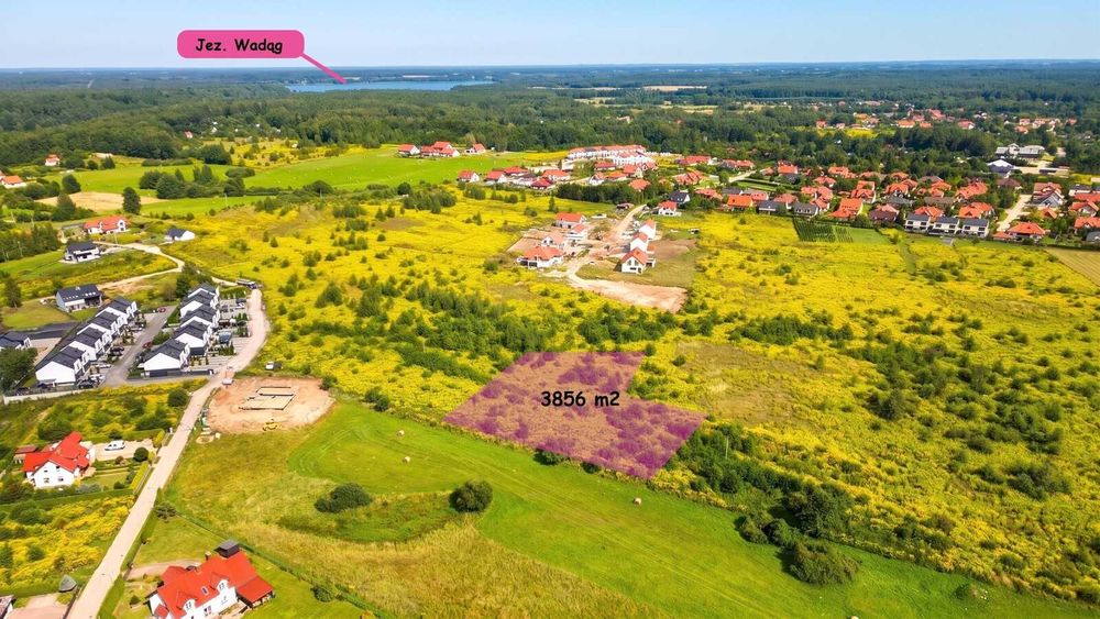 Prestiżowa działka rezydencjonalna 3800 m² z MPZP - Widok 2