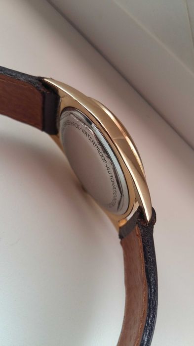 Zegarek ONSA SUPER AUTOMATIC 25 JEWELS Złoty au-20 antyk.