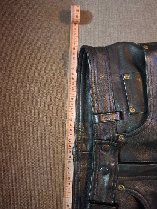 Skórzane spodnie motocyklowe damskie