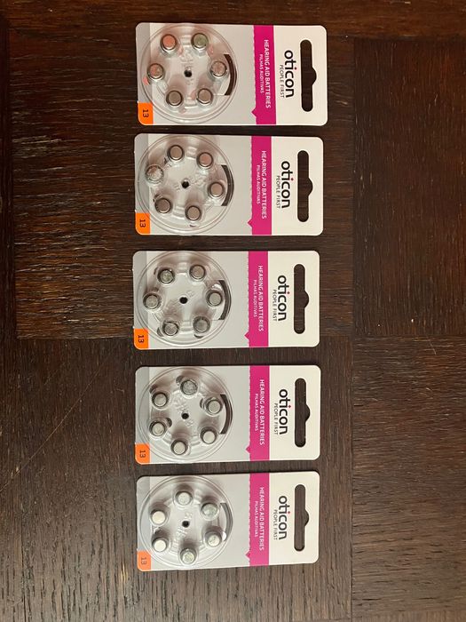 Oticon baterie do aparatu słuchowego 13