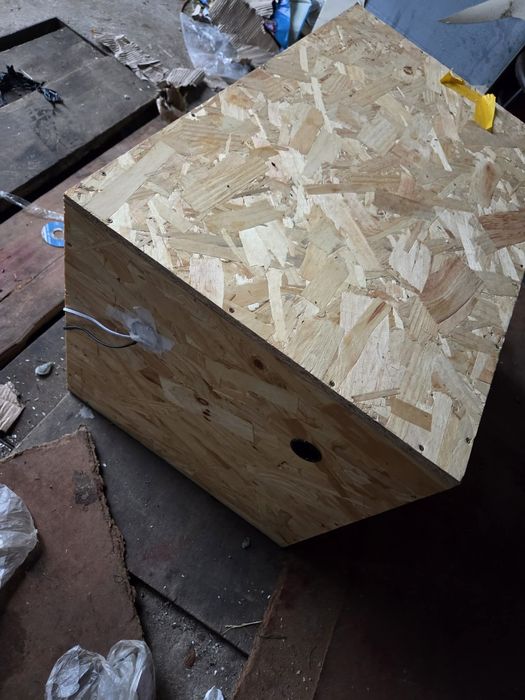 Terrarium z plyty OSB