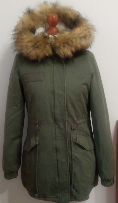 Kurtka typu parka 2w1 sezon wiosna , jesień zima