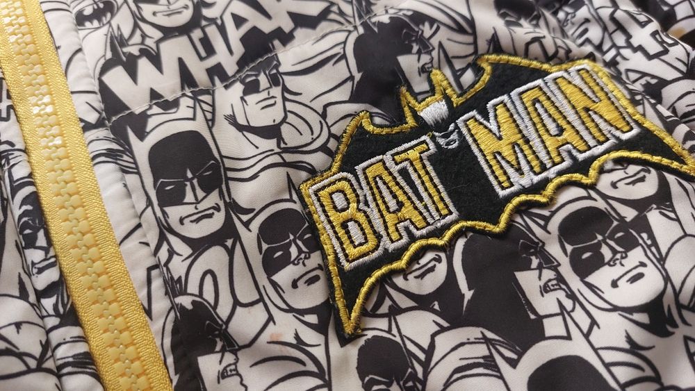 Colete Batman quentinho para criança 9/10 anos