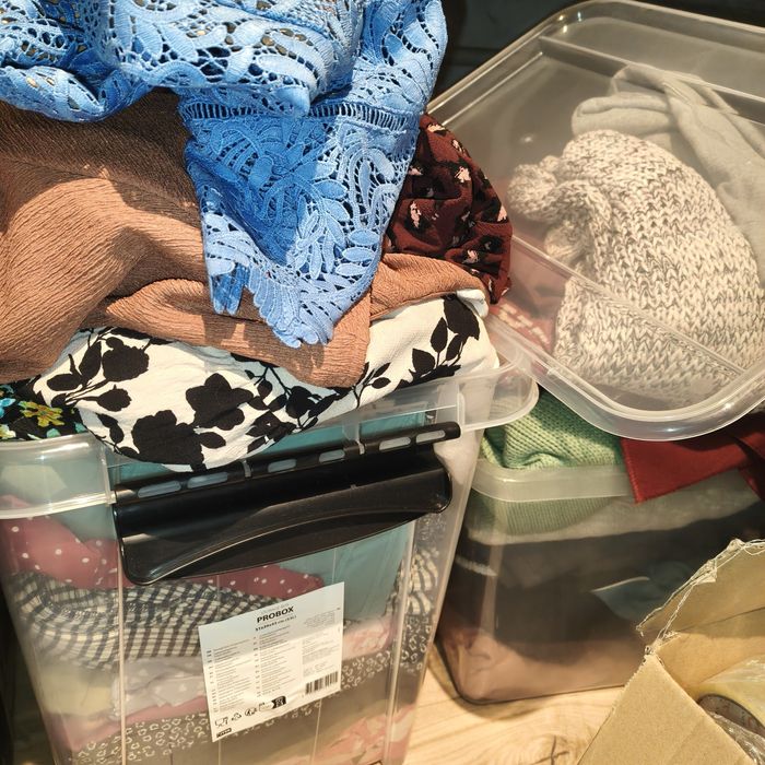 Box ubrań paka plus size