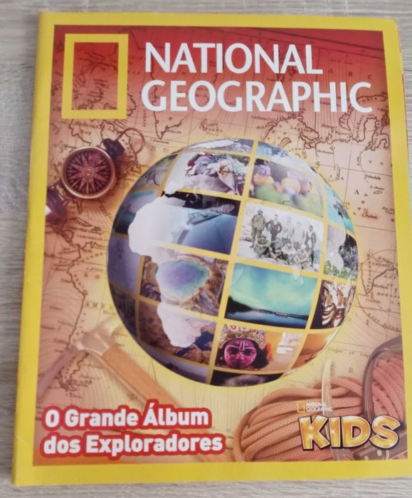 Caderneta national geographic kids