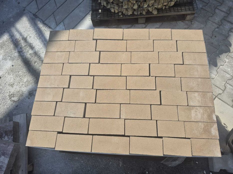 Kostka Brukowa Mini Trio 8 cm Beżowy Libet Podjazd Taras Okazja