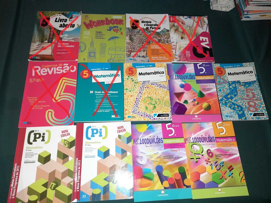 Livros escolares 2. Ciclo