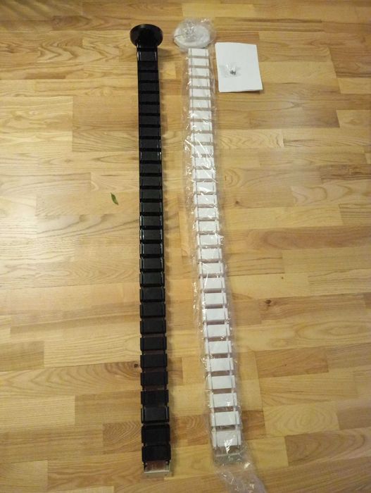 Modułowy organizer do kabli komputerowych "kręgosłup" 120 cm