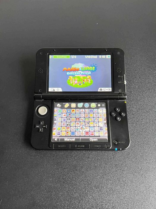 Nintendo 3DS XL Mario & Luigi Cinza Edition com 100+ Jogos