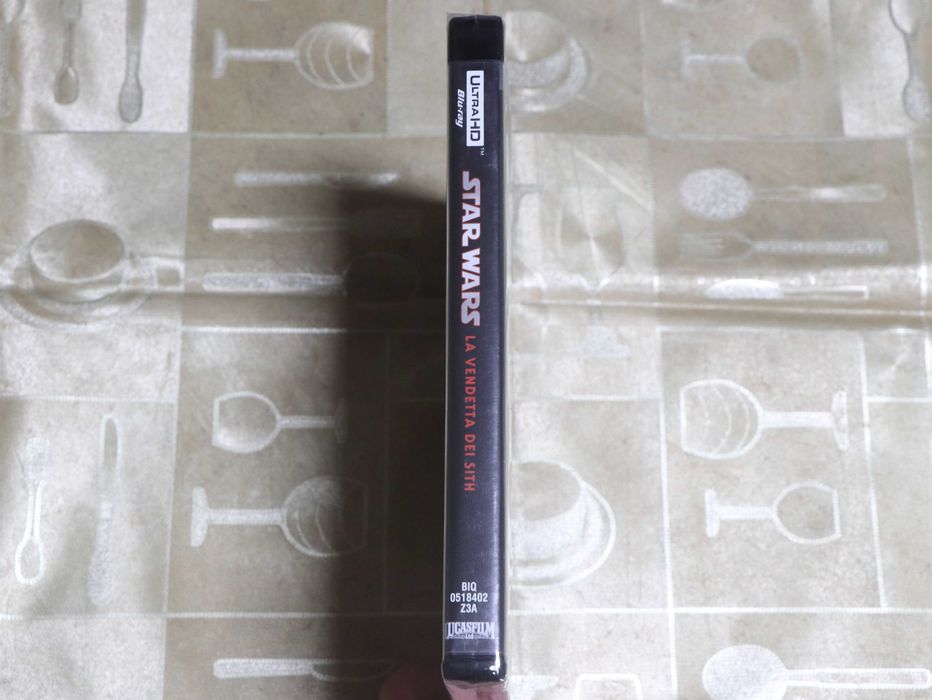 4K Blu-ray "Star Wars: La Vendetta Dei Sith"