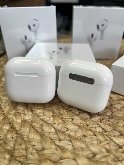 Люкс Якість Навушники Airpods 4 Бюджетна Версія з Чіпом Джеррі