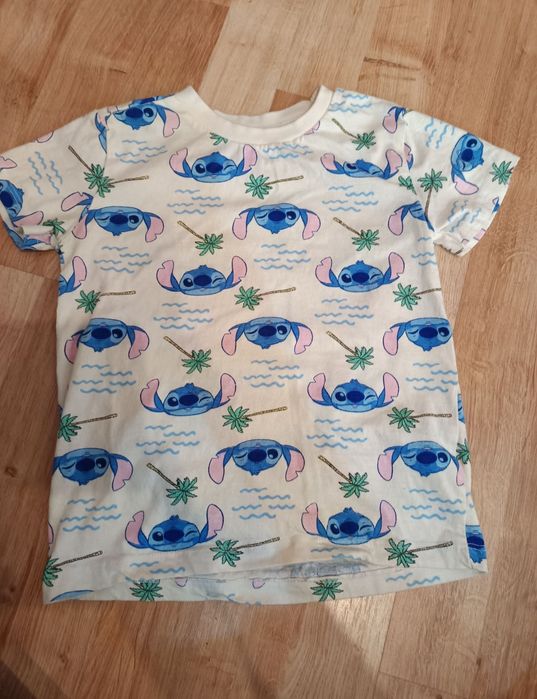 Nr238) bluzka koszulka t-shirt 104 4 lata Stitch