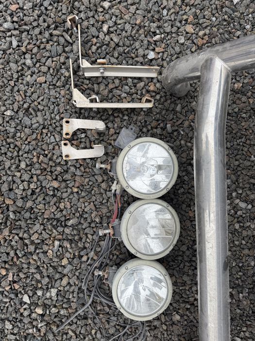 Кенгурятник, дуги на бампер, додаткове освітлення, LED балка