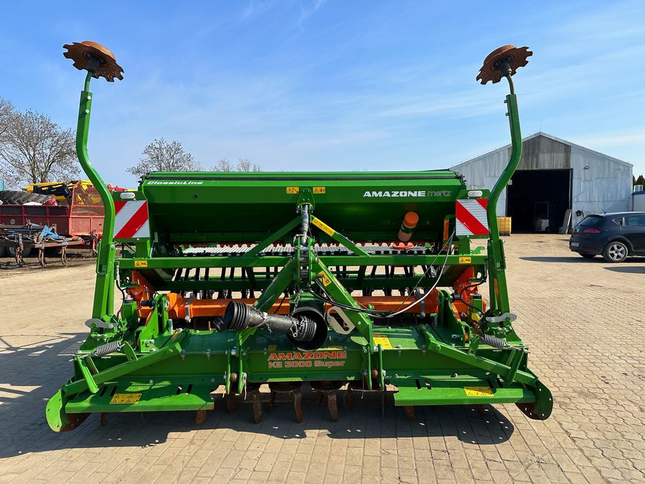 Agregat Zestaw uprawowo siewny Amazone AD3000 SUPER 3m 2017r JAK NOWY