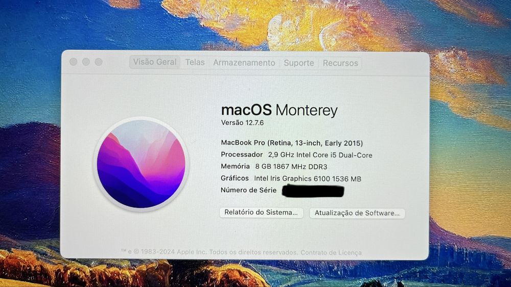 Vendo Macbook Pro 2015