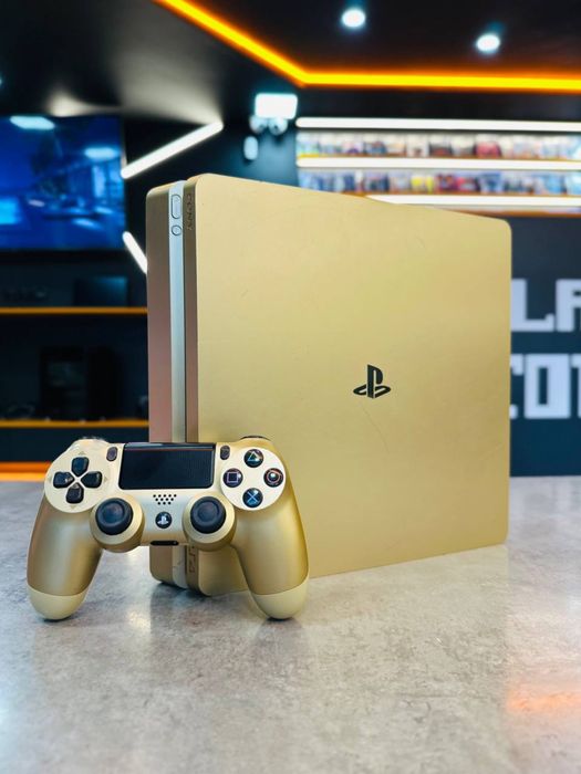 Ігрова приставка PlayStation 4 Slim Gold - гарантія 12 місяців
