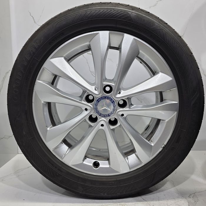 Jantes 17" originais Mercedes Classe C W205 Avantgarde 5x112 com pneus