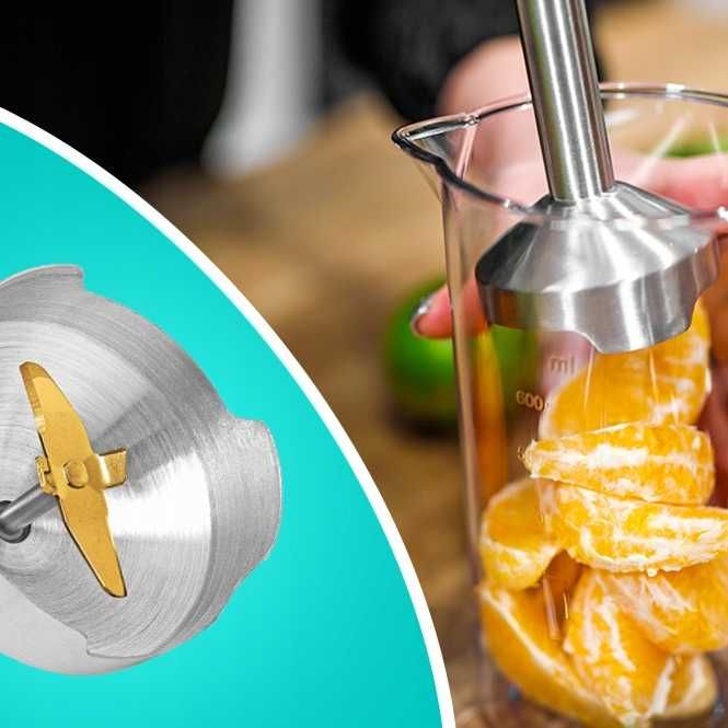 Mikser Ręczny Mocny Blender Wielofunkcyjny Do Smoothie I Zup NOWY