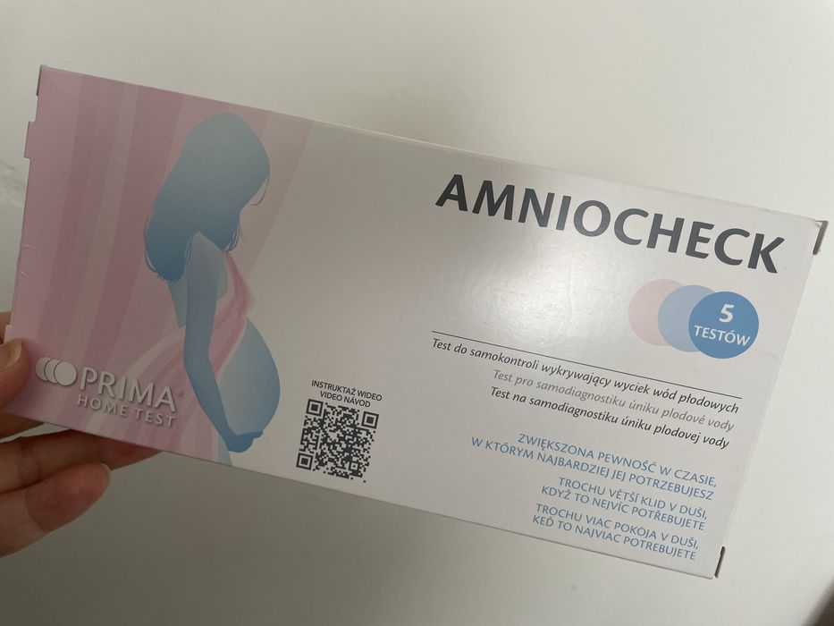 Test do samokontroli wycieku płód płodowych