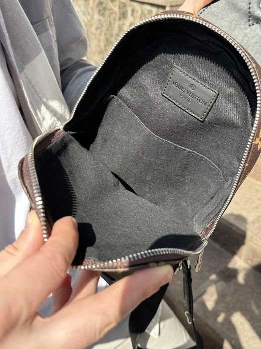 РОЗПРОДАЖ чоловіча сумка Louis Vuitton мужская сумка барсетка через плечо слинг мессенджер