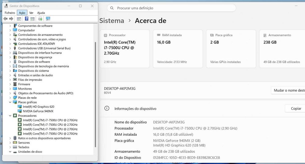 PC Portátil Lenovo Yoga i7 TouchScreen