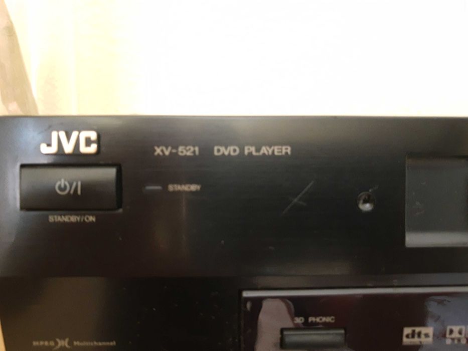 Odtwarzacz CD/DVD JVC XV-521