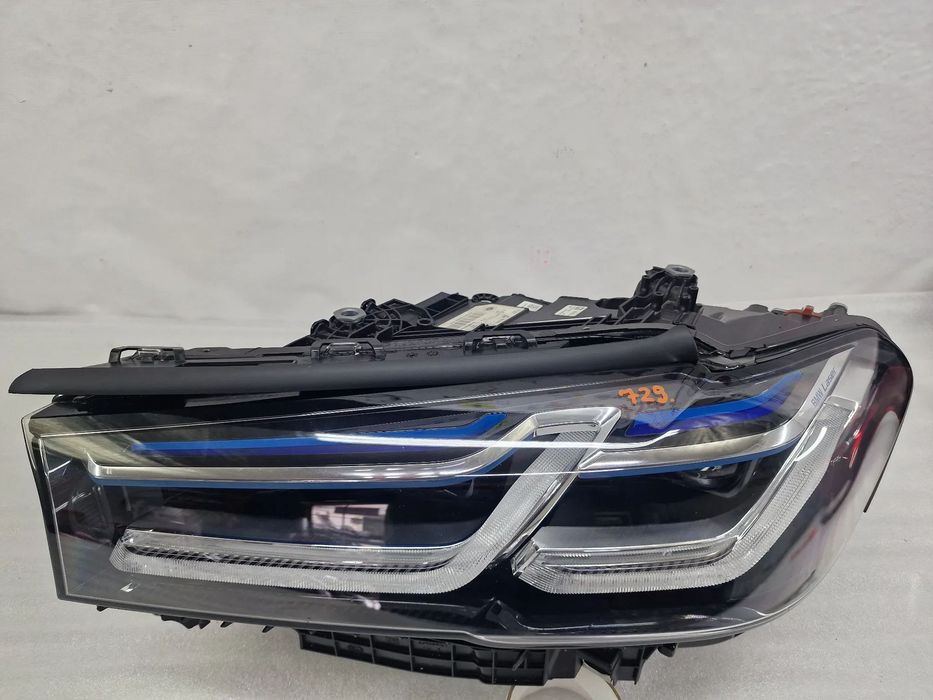 BMW G30 / G31 / F90 LIFT BARDZO ŁADNA LEWA LAMPA PRZEDNIA PRZÓD LASER , NR 5A388D5-04 , 5A388D504 / EED62B , BARDZO ŁADNA , NIEPOLEROWANA , NIENAPRAWIANA , NR AUKCJI LA729