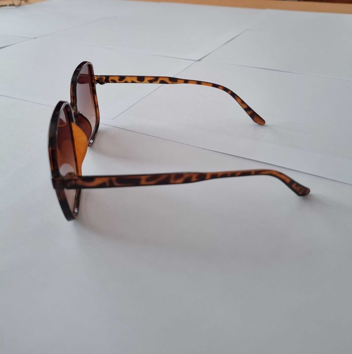 Okulary przeciwsłoneczne w panterkę Retro UV 400