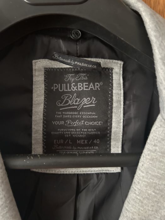 Blazer cinza da Pull&bear