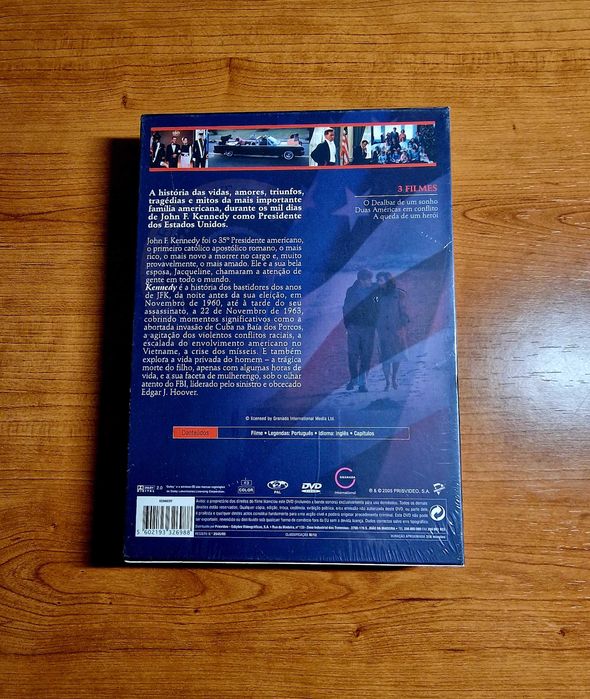 KENNEDY - Mini série Completa (Martin Sheen) OFERTA Documentário NOVO