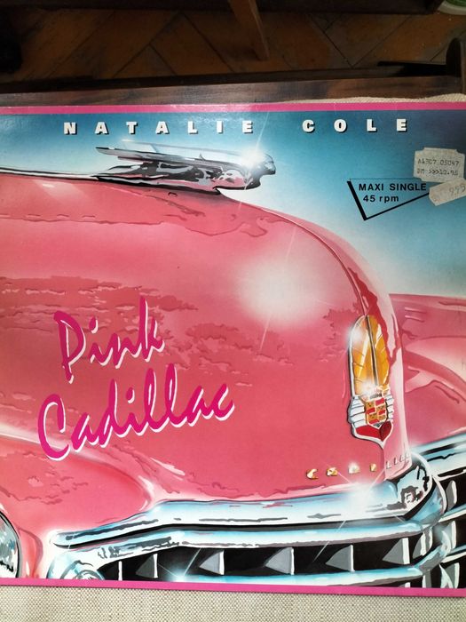 winyl maxi singiel Natalie Cole " Pink Cadillac " mint