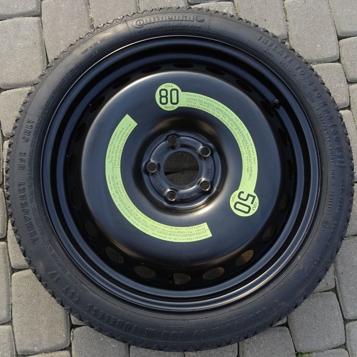 Koło Dojazdowe 19cali 5x112 Audi Vw