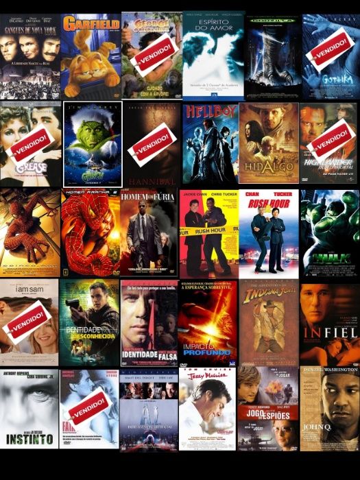 DVD's Originais (Títulos de A a O)