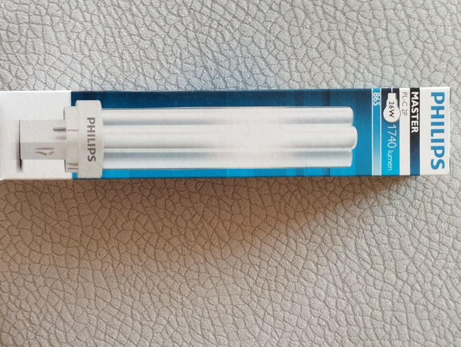 50 Lâmpadas Philips Master PL-C 26W/865/2P