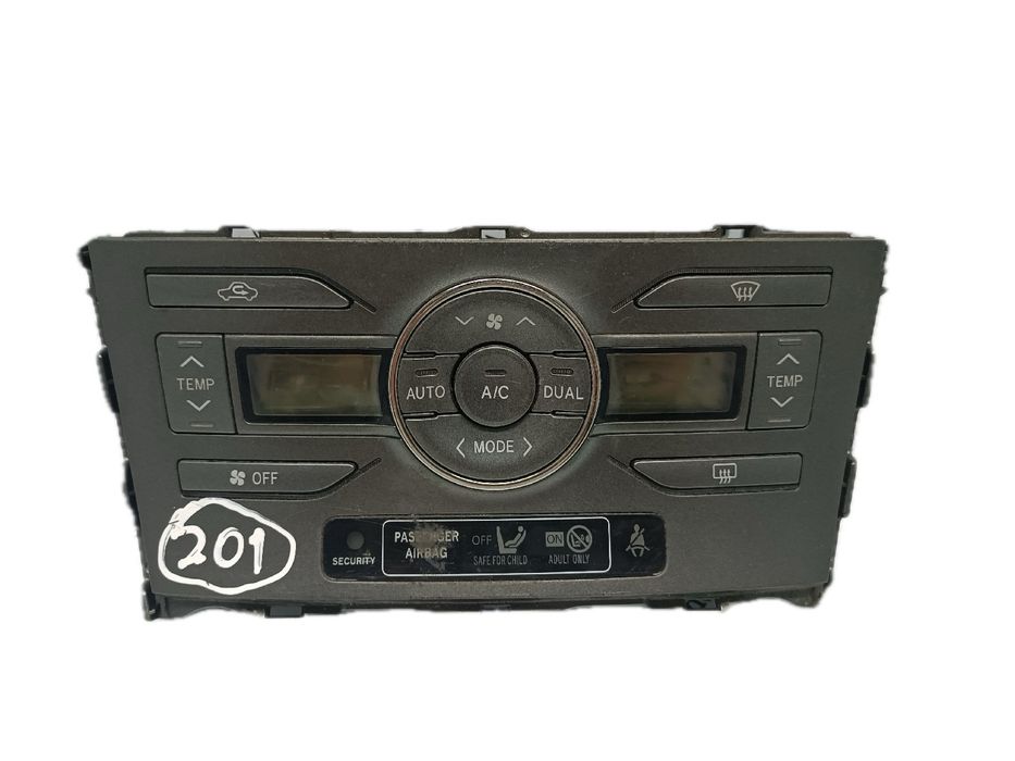 Comando chauffage / sofagem TOYOTA Auris Hatchback (_E15_)