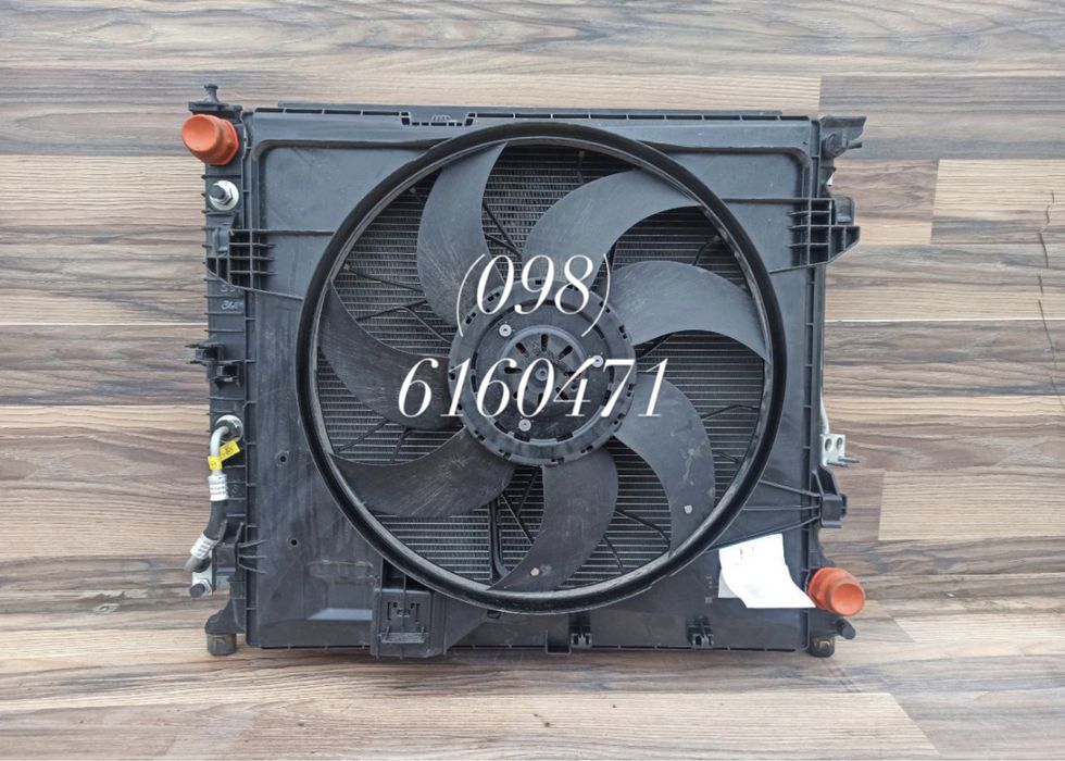 Касета радіаторів на w166 x166 GL ML GLE GLS MERCEDES