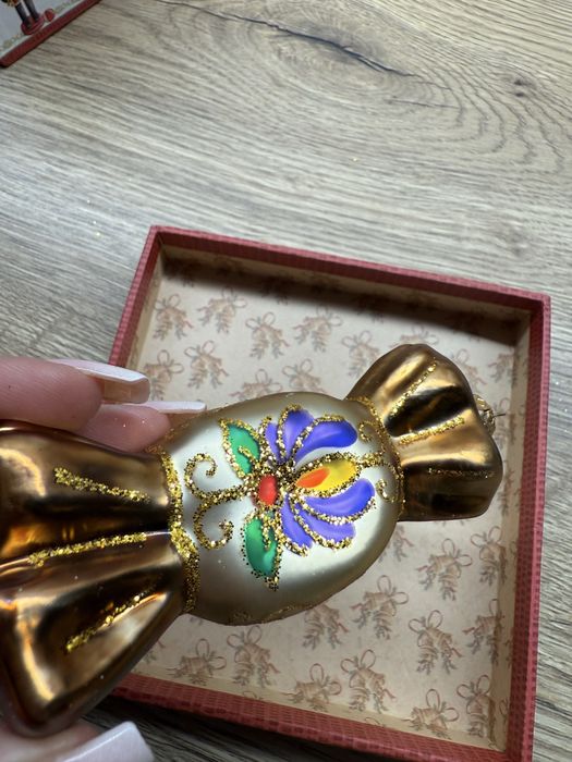 Ręcznie malowane bombki choinkowe