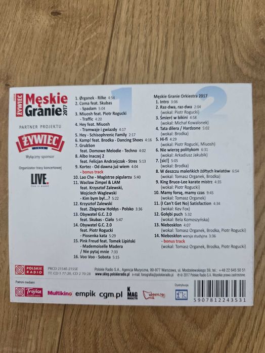 Męskie granie 2017 cd