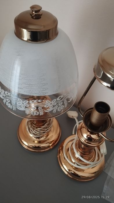 Conjunto de candeeiros de quarto