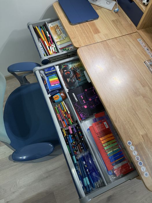 Стіл парта + крісло Mealux (відмінний стан)