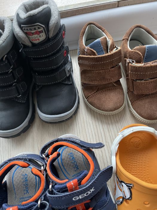 Buty dla chlopca zestaw 9 par