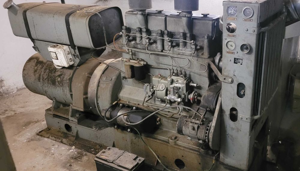 Agregat prądotwórczy ANDORIA 44 kW – silnik ANDORIA S324 Człopa • OLX.pl