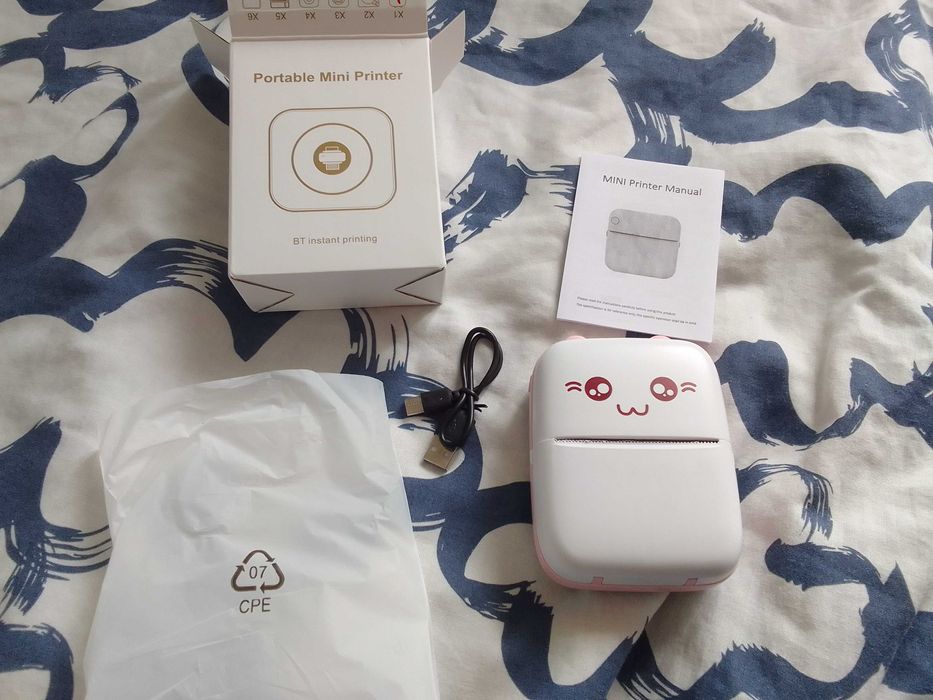 Nowa mini drukarka termiczna drukuś
