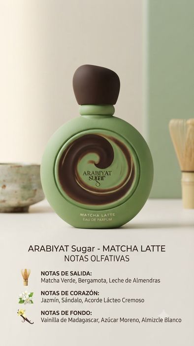 Perfume arabiyat sugar matcha