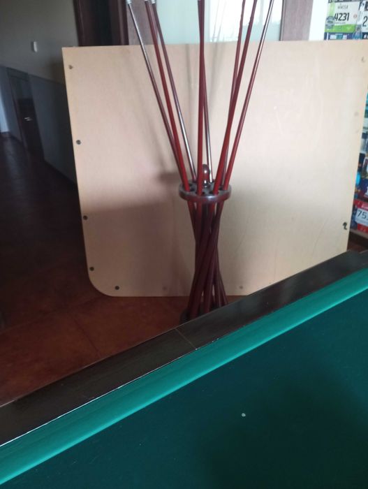 Mesa de Bilhar e Matraquilhos