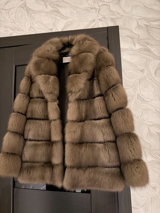 Шуба куница/соболь новая